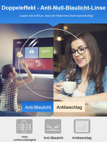 Präzision für Ihre Augen: Deutsche Optik-Technologie trifft auf ergonomisches Design!👓Premium-Qualität zum Bruchteil des Preises beim Optiker. Nur für kurze Zeit!⭐
