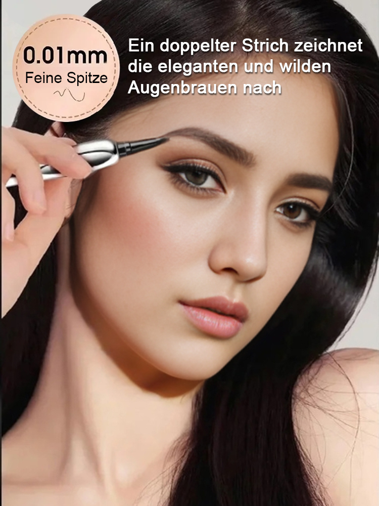Empfohlen von international renommierten Make-up-Artisten! ✨Die präzise gegabelte Spitze zeichnet jedes Härchen so fein nach, als wäre es echt – für einen professionellen und natürlichen Look wie vom Stylisten!💥