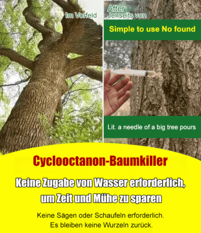 Eine Injektion Tricyclizinon-Mittel zur Sanierung von Ödland