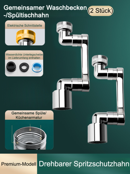 Roboterarm 4D rotierender Waschbeckenhahn