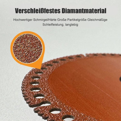 💫【20 Jahre Garantie】Industriequalität scharfe und verschleißfeste multifunktionale Trennscheiben, 👍Ersetzt 100 normale Scheiben! Schneidet Metall, Fliesen & Holz wie Butter!💢