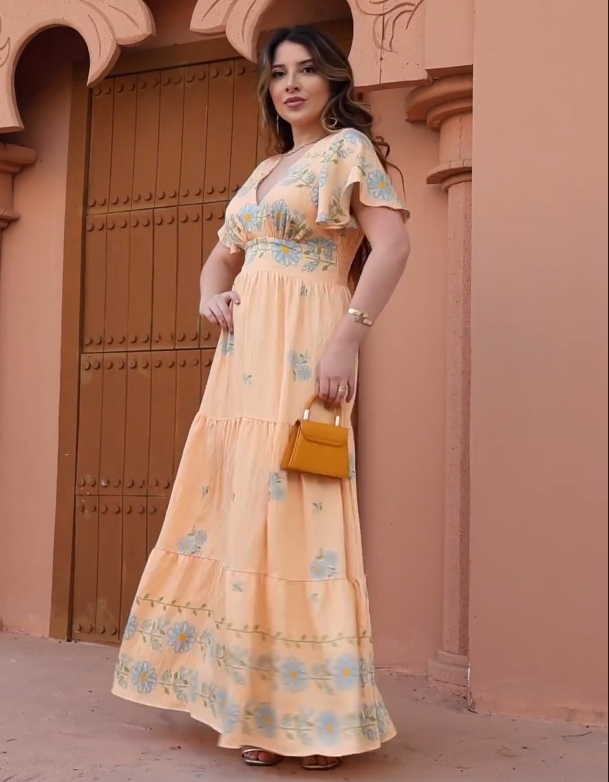 Callistari ruffle dress-CALLISTARI