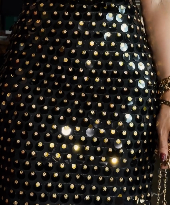 Callistari two-tone scale dress-CALLISTARI