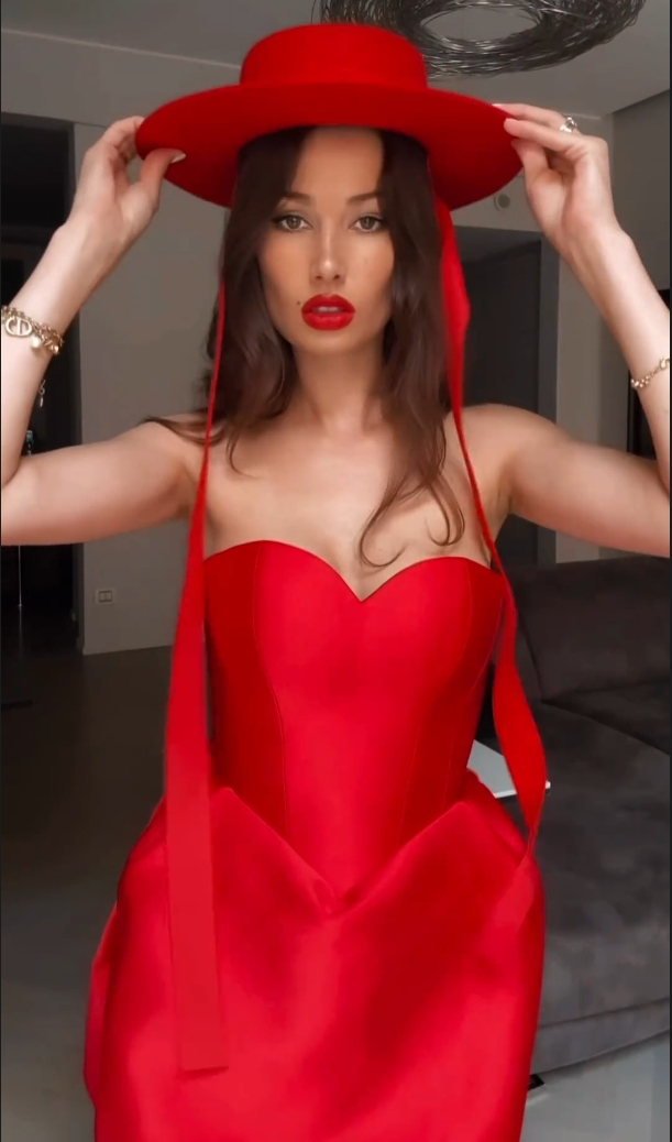 Callistari Red Dress-CALLISTARI