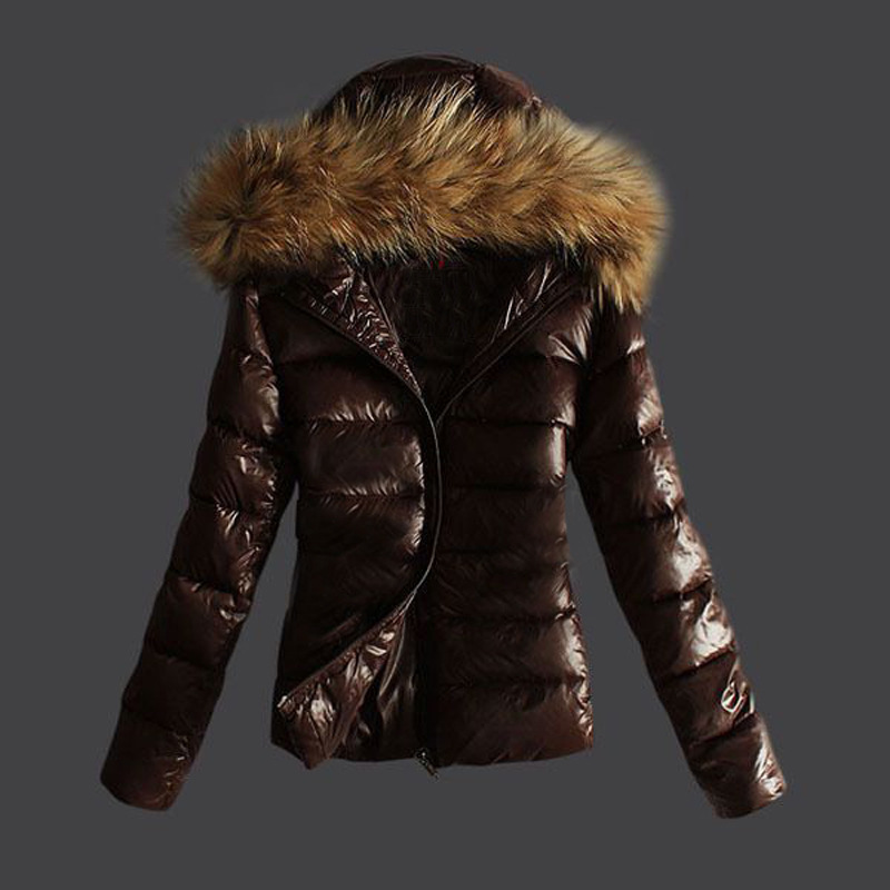 down hooded parka