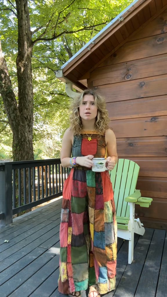 Contrast Linen Jumpsuit