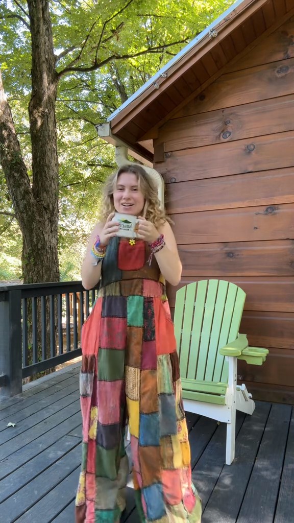 Contrast Linen Jumpsuit