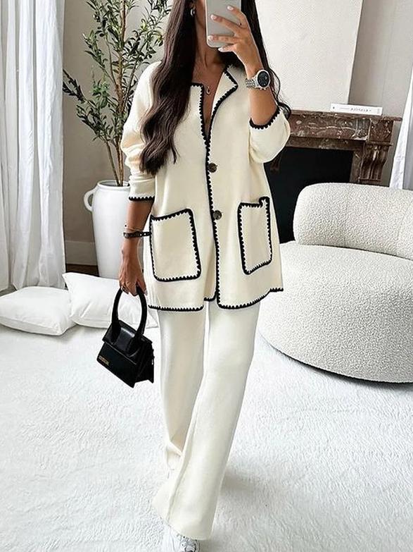 Fall Casual Pants Set-Mesadic