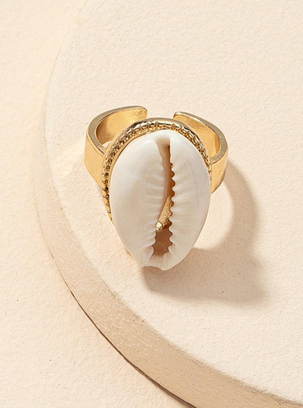 Shell Open Ring-CALLISTARI