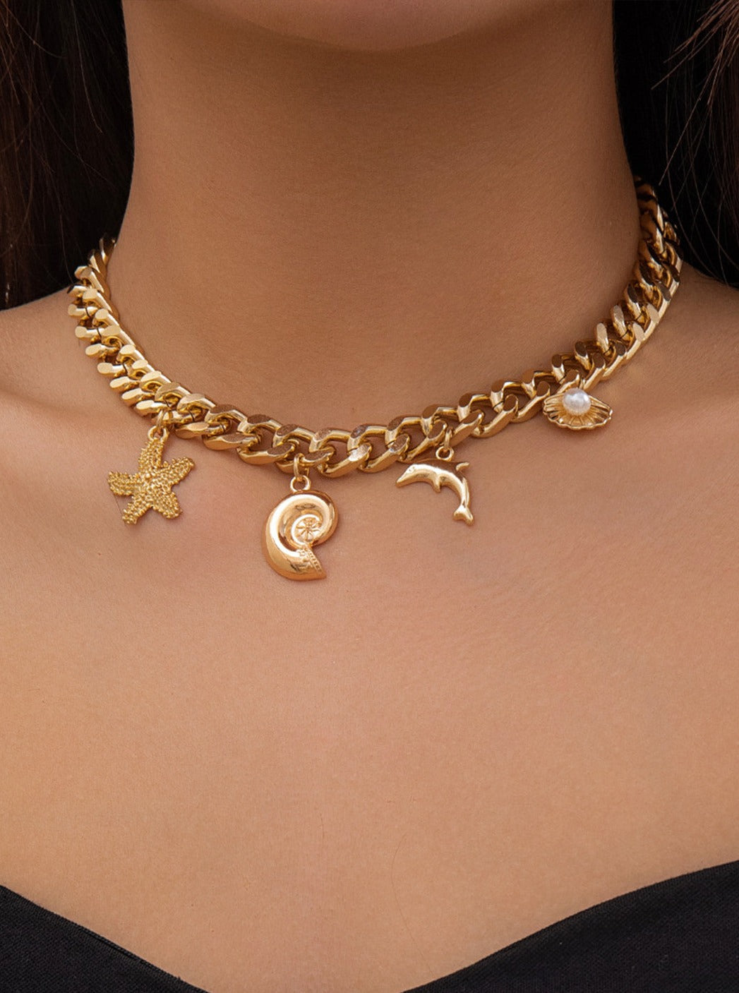 Ocean-themed Pendant Necklace-CALLISTARI