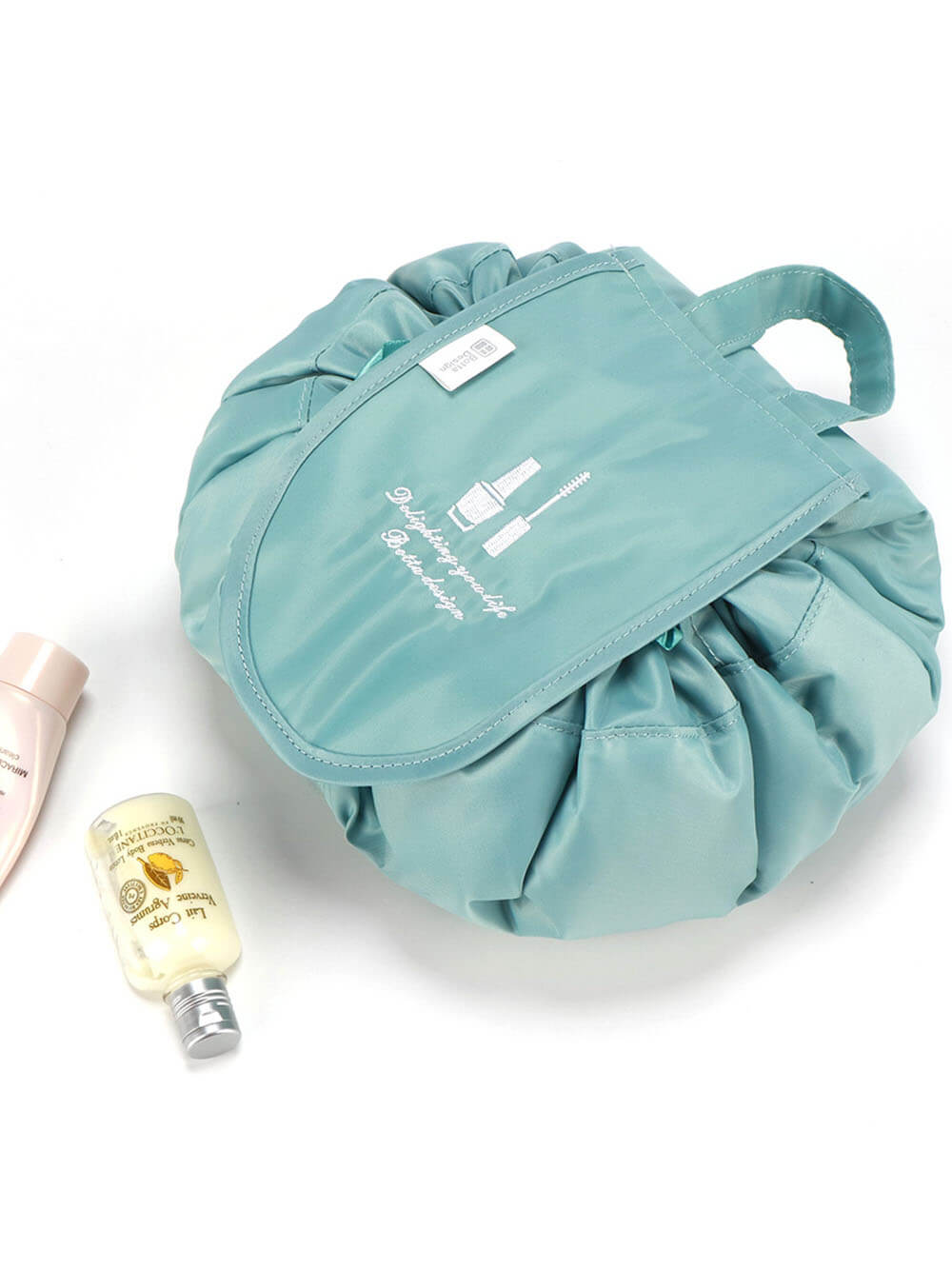 Drawstring Top Multifunctional Makeup Bag-CALLISTARI