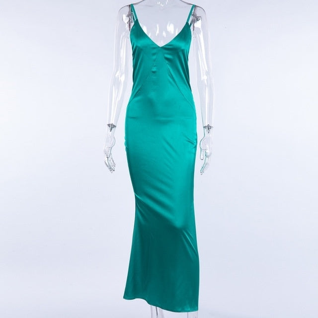 Sabrina Strapless Maxi Dress-CALLISTARI