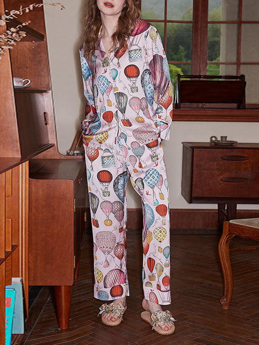 Foundation Hot Air Balloon Pajama Set-Mesadic