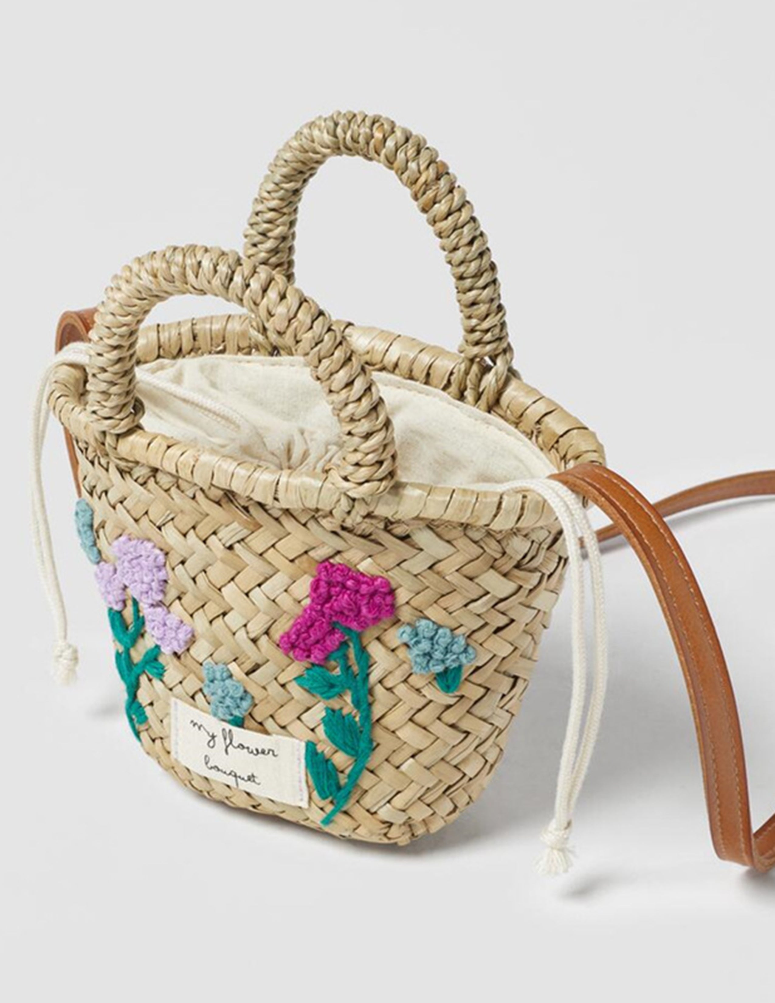 Mini Basket Messenger Bag-CALLISTARI