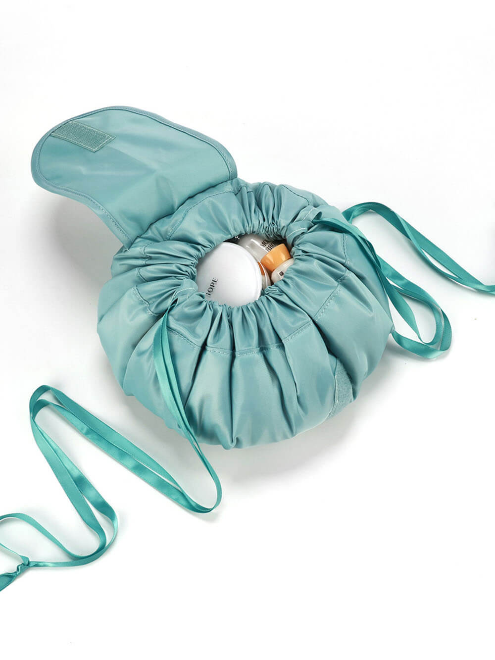 Drawstring Top Multifunctional Makeup Bag-CALLISTARI