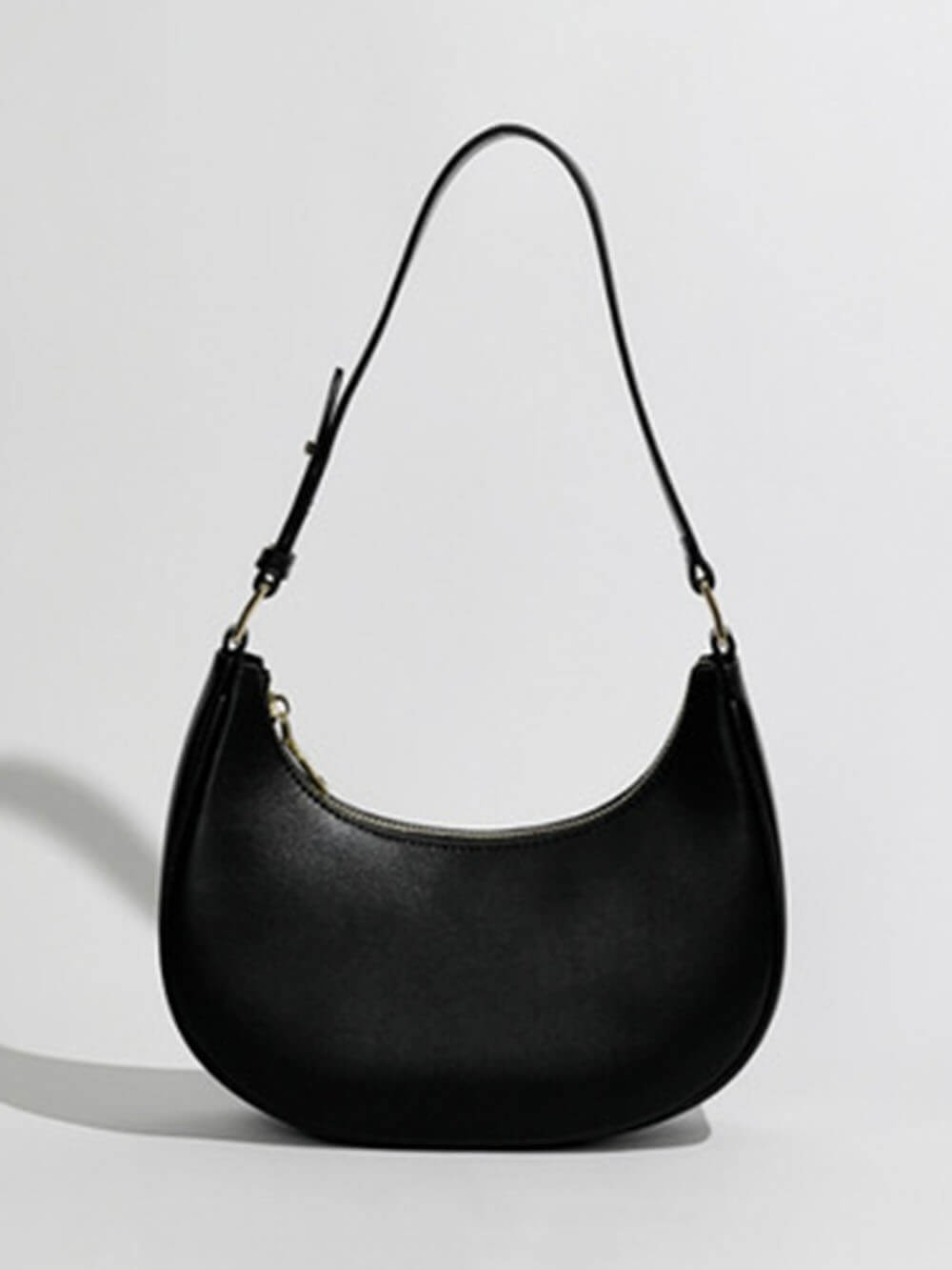 Simple Underarm One-Shoulder Cross-Body Half-Moon Bags-CALLISTARI