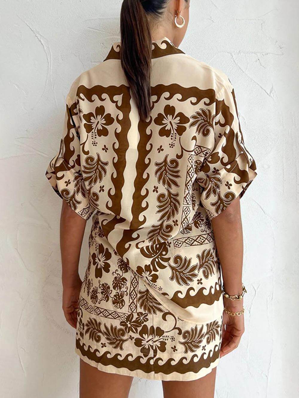 Ethnic Exquisite Printed Fashion Casual Set-CALLISTARI