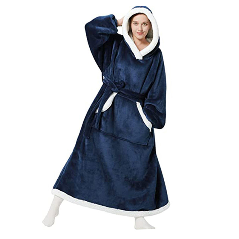 Oversized Winter Pullover Blanket Hoodie-CALLISTARI