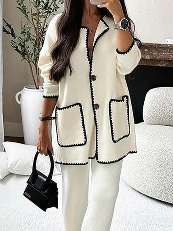 Fall Casual Pants Set-Mesadic