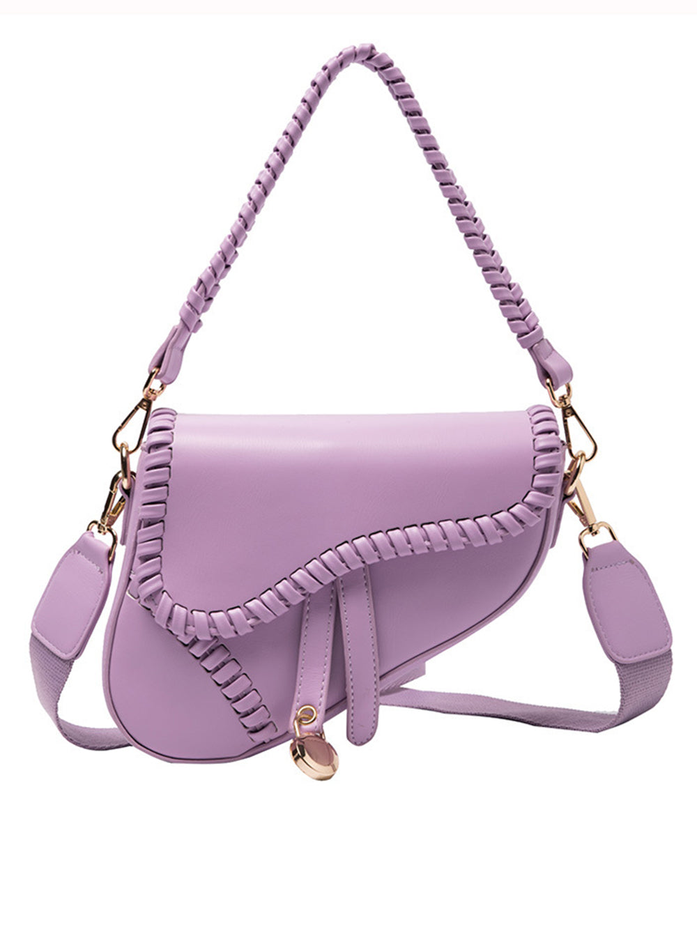 Crossbody Saddle Bag-CALLISTARI