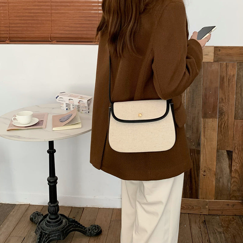 Classic-Canvas Shoulder Bag-CALLISTARI