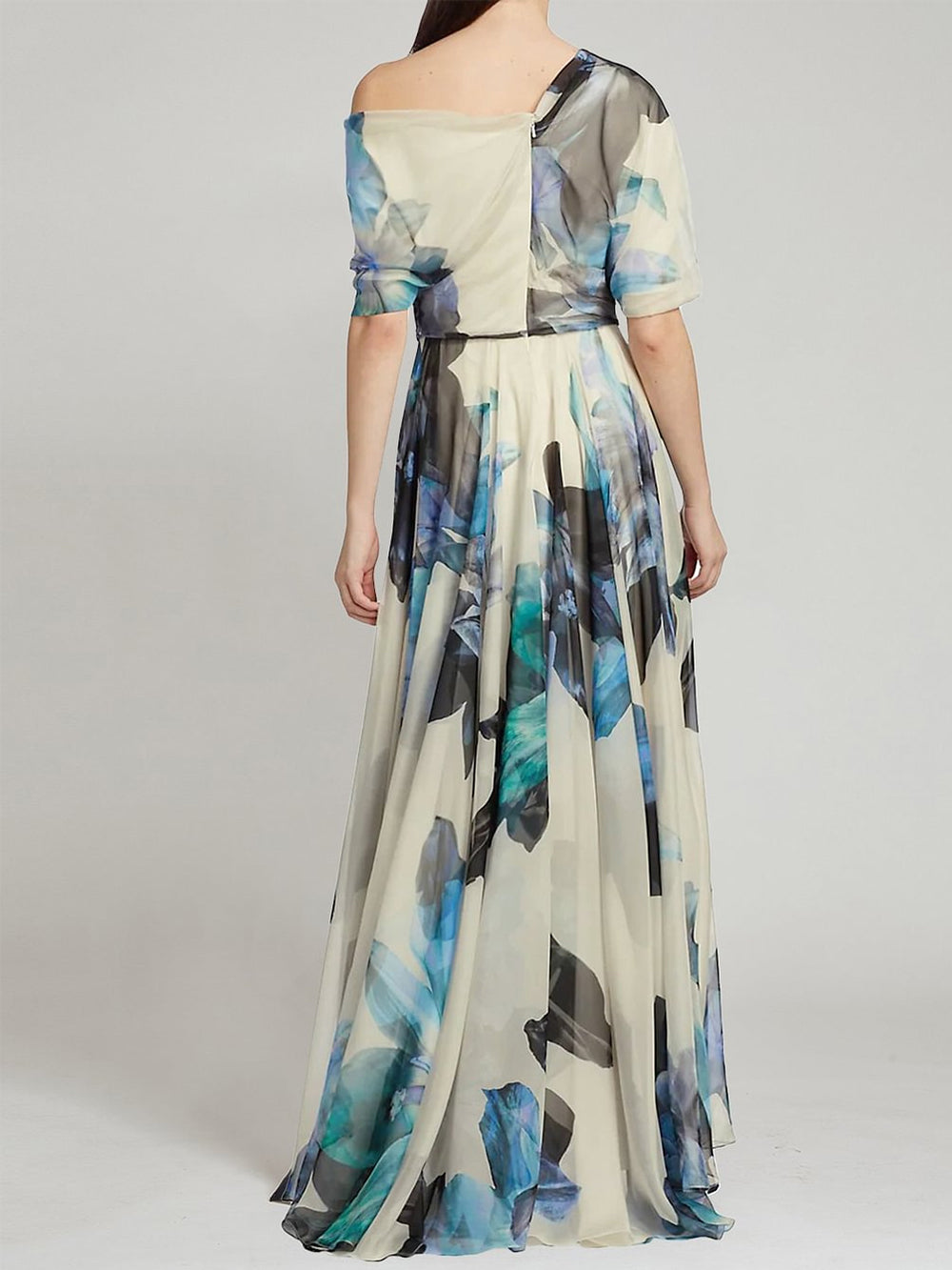 Lolita Swing Skirt Print Maxi Dress-CALLISTARI