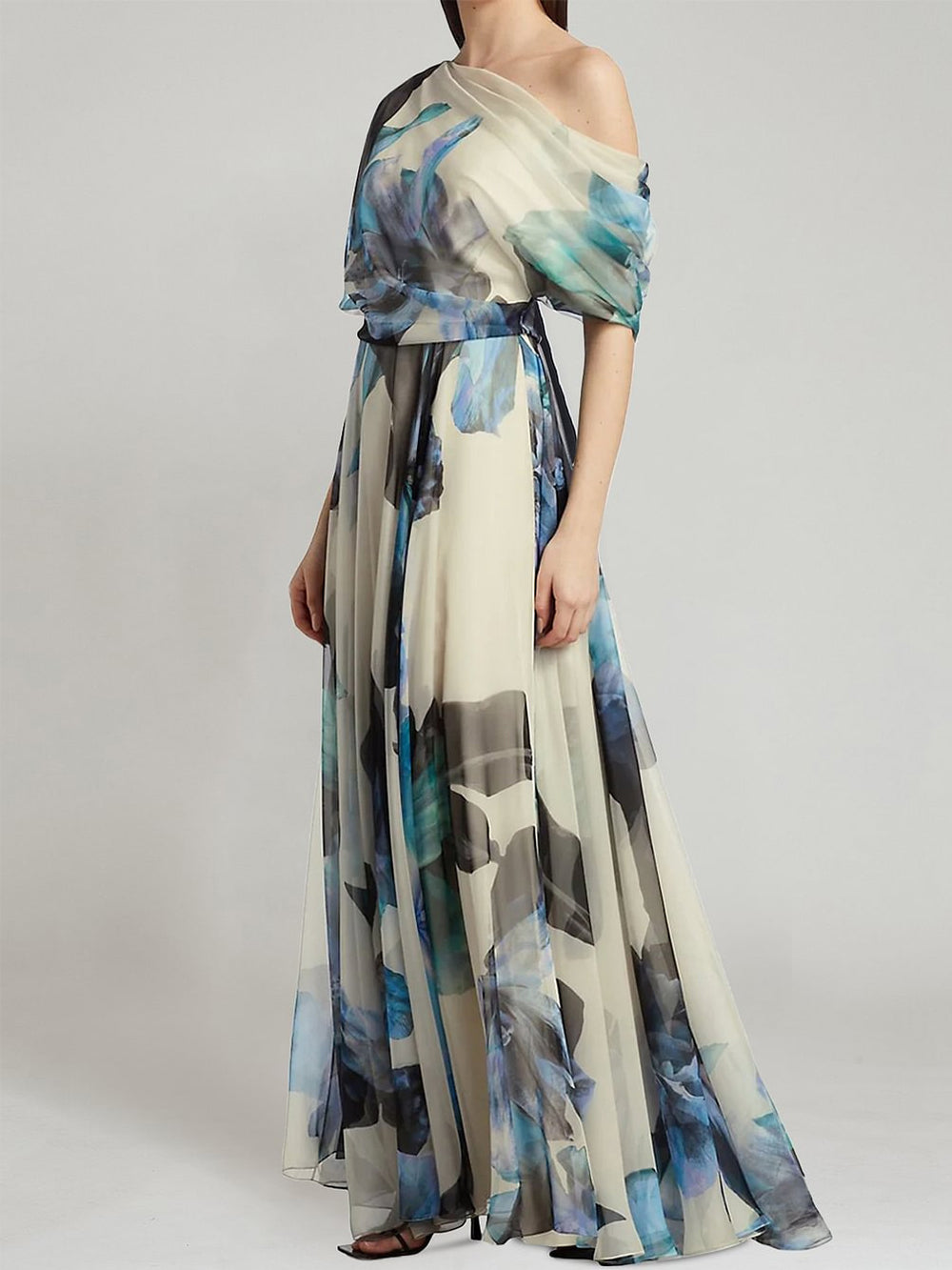 Lolita Swing Skirt Print Maxi Dress-CALLISTARI