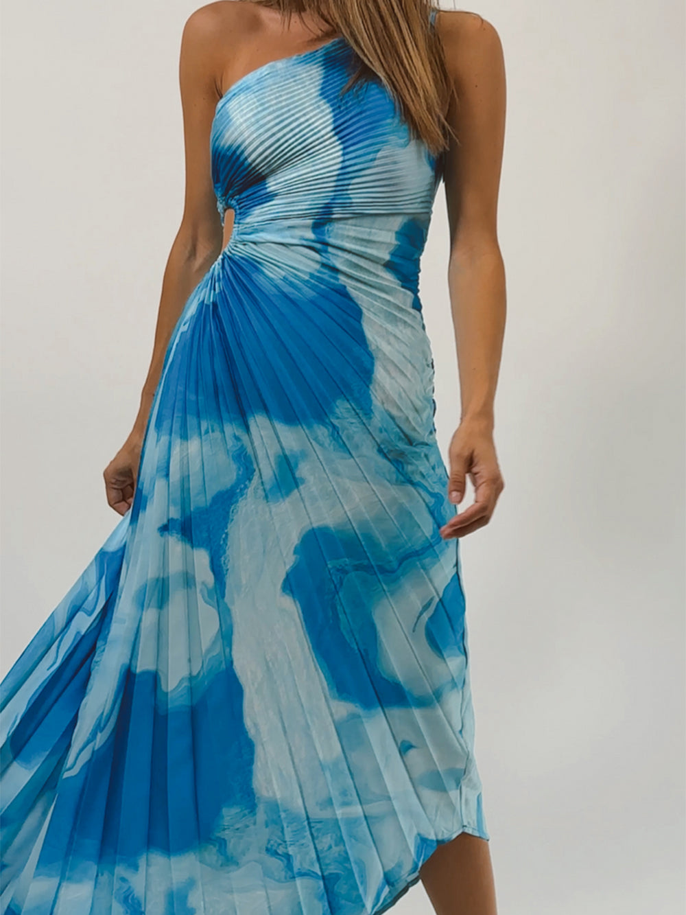 Surf Blue Madi Dress-CALLISTARI