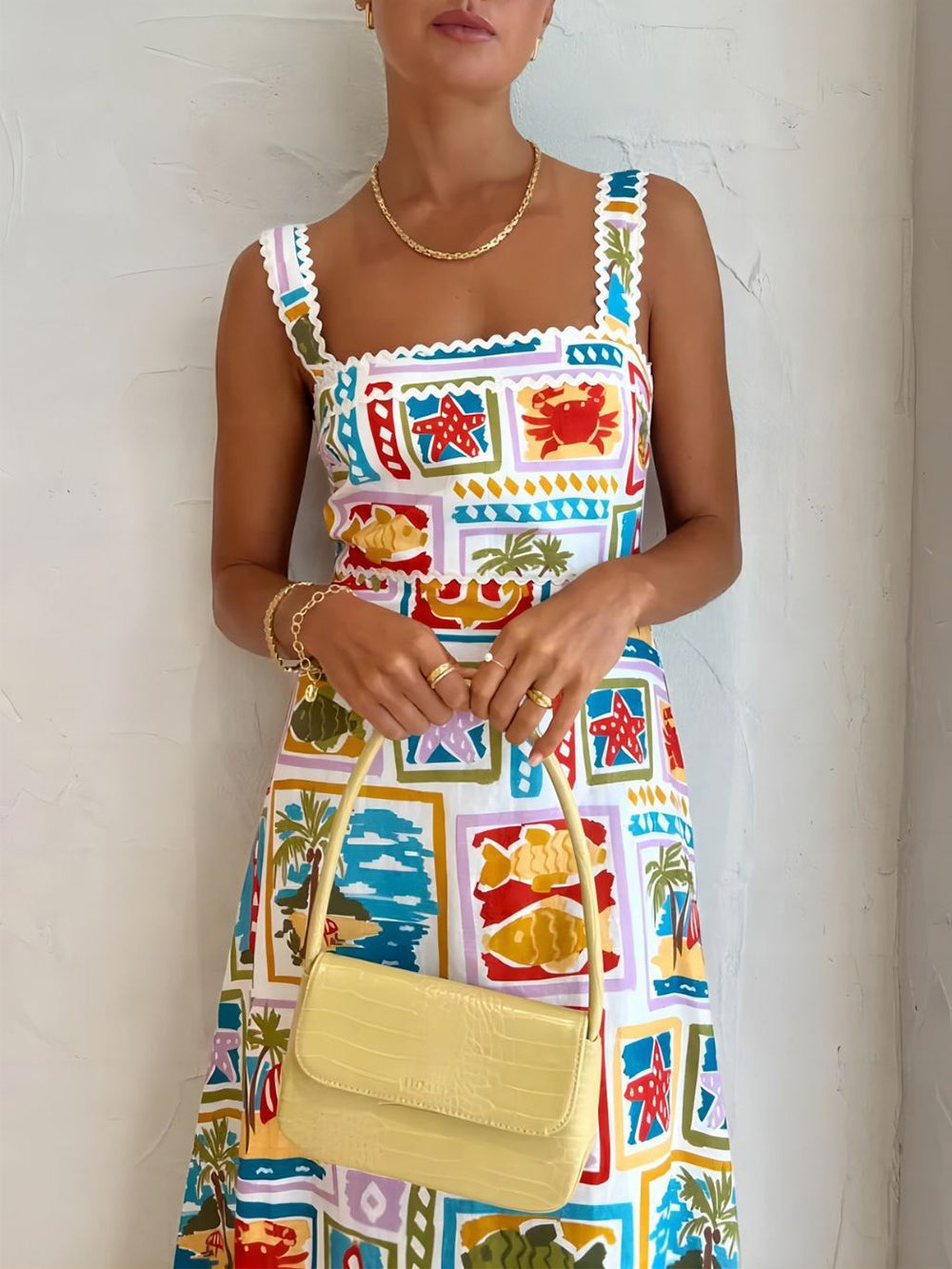 Graffiti Strap Tube Top Sexy Lace Maxi Dress-CALLISTARI