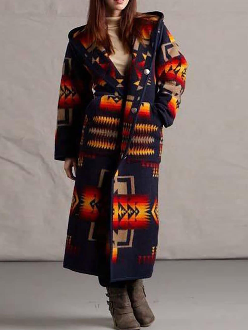Bohemian Long Cardigan Coat-CALLISTARI