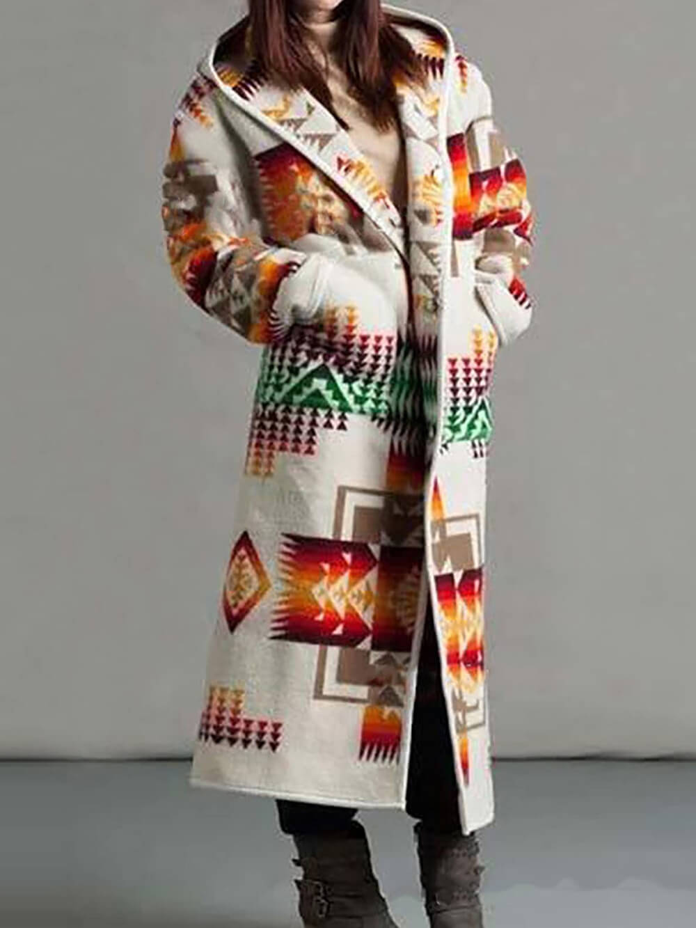 Bohemian Long Cardigan Coat-CALLISTARI