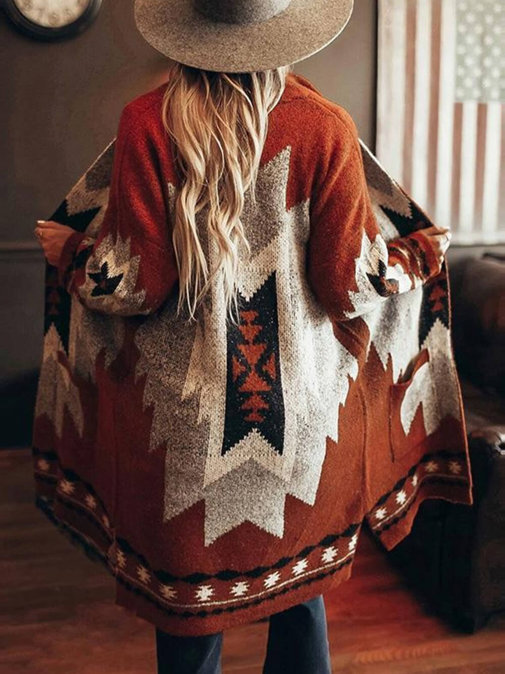 Casual Loose Long Sleeve Coat-CALLISTARI