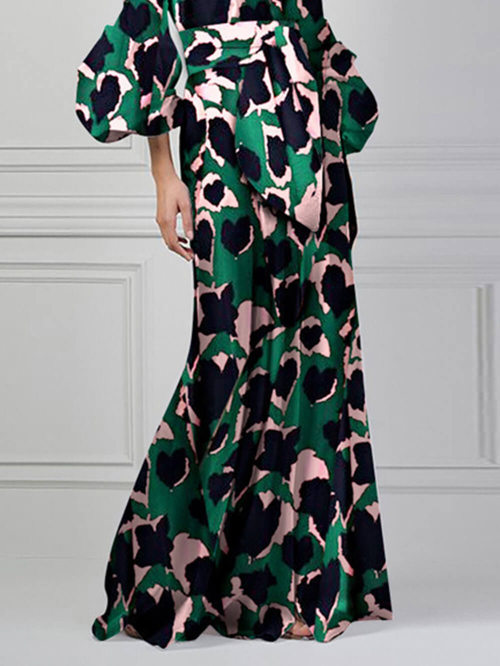 Sexy V-Neck Maxi Dress-CALLISTARI
