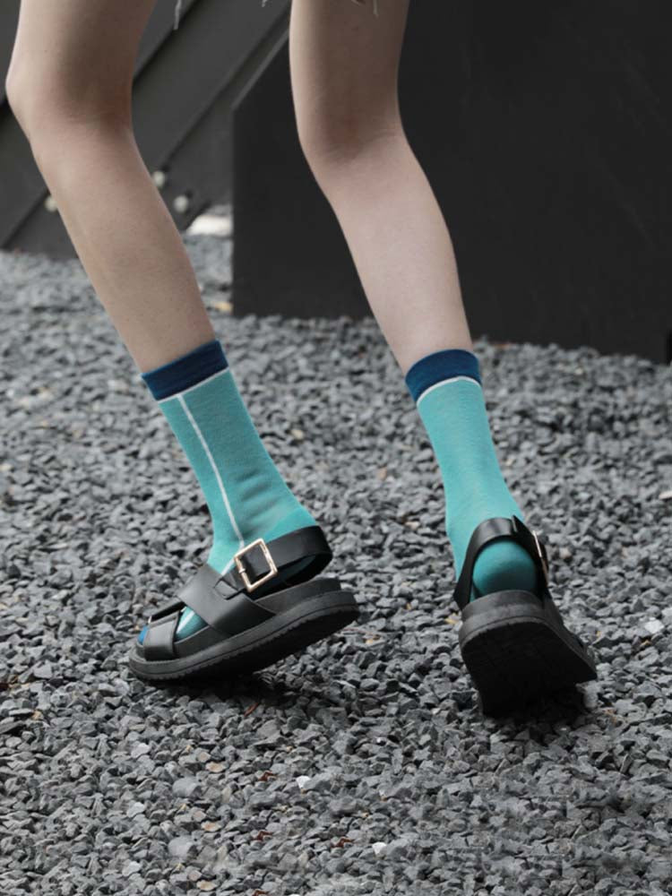 Ultra-Thin Sheer Crystal Glass Silk Socks-CALLISTARI