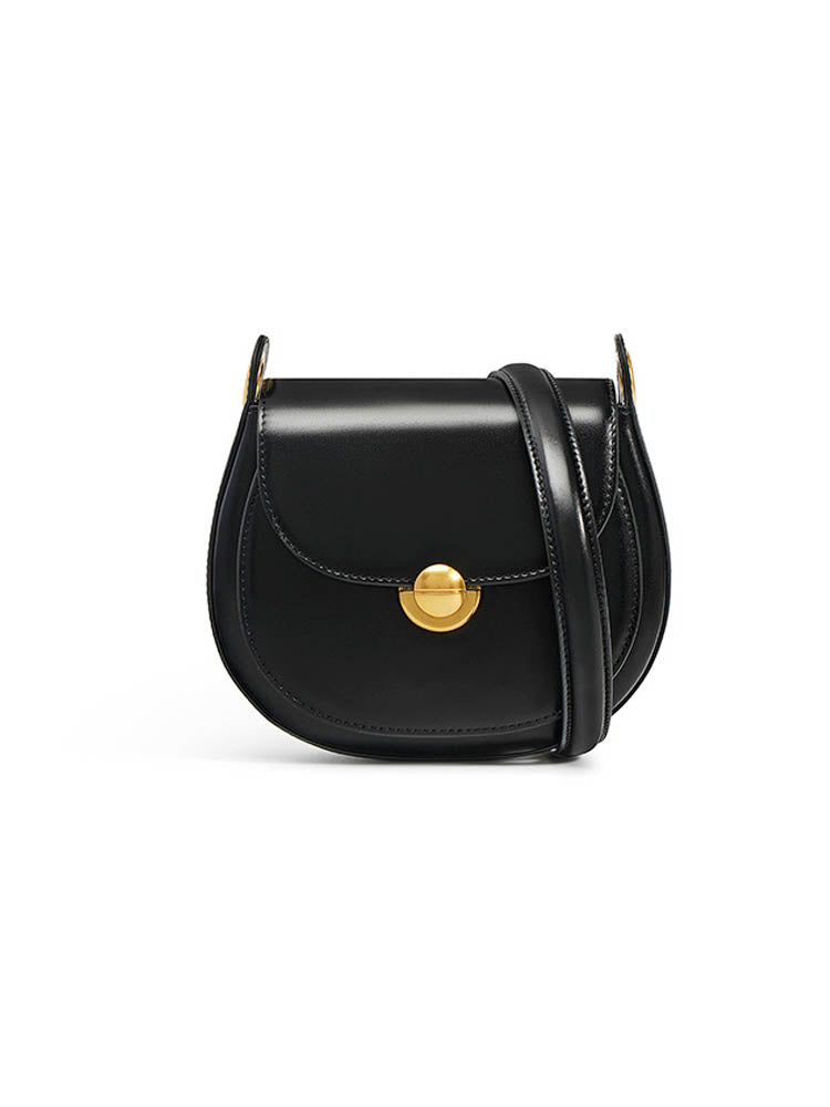 Crossbody Saddle Leather Bag-CALLISTARI