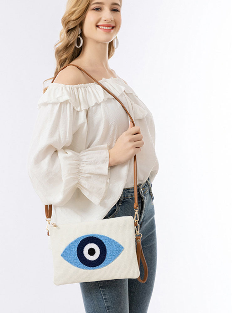 Clutch Bag with Detachable Shoulder Strap-CALLISTARI
