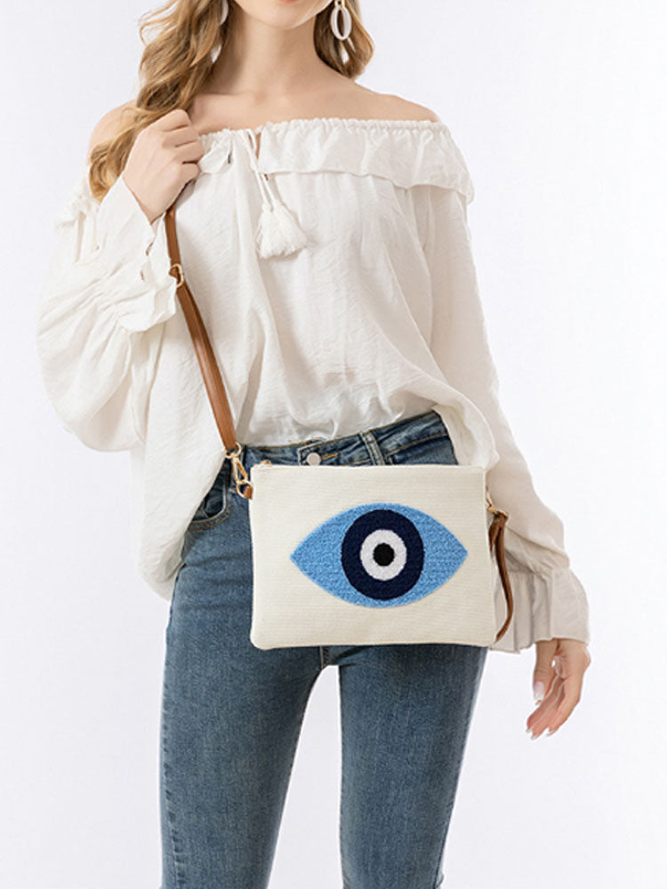 Clutch Bag with Detachable Shoulder Strap-CALLISTARI