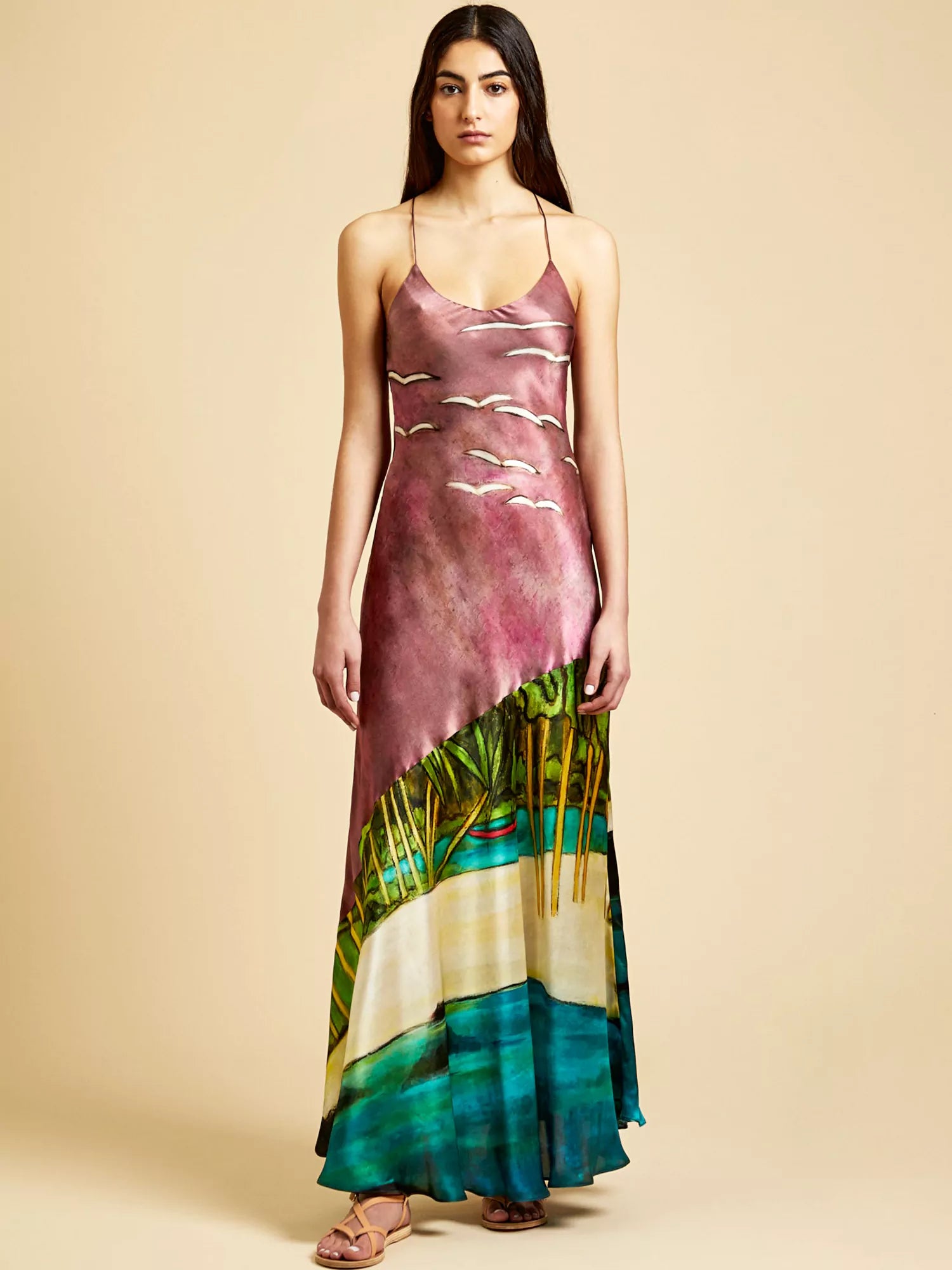 Vista Maxi Dress - Enchanted Mountain-CALLISTARI