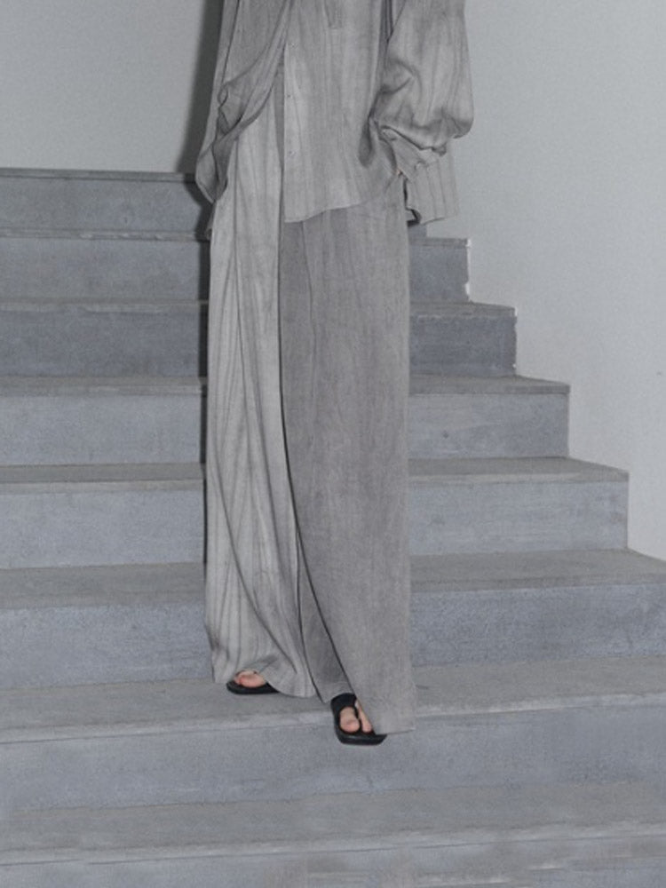 Casual High-Waisted Wide-Leg Pants-CALLISTARI