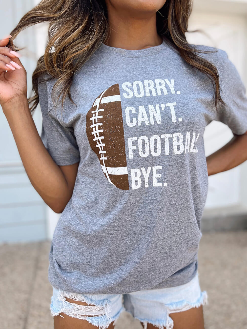 Sorry. Can’T. Football. Bye. Unisex Comfy Tee-CALLISTARI