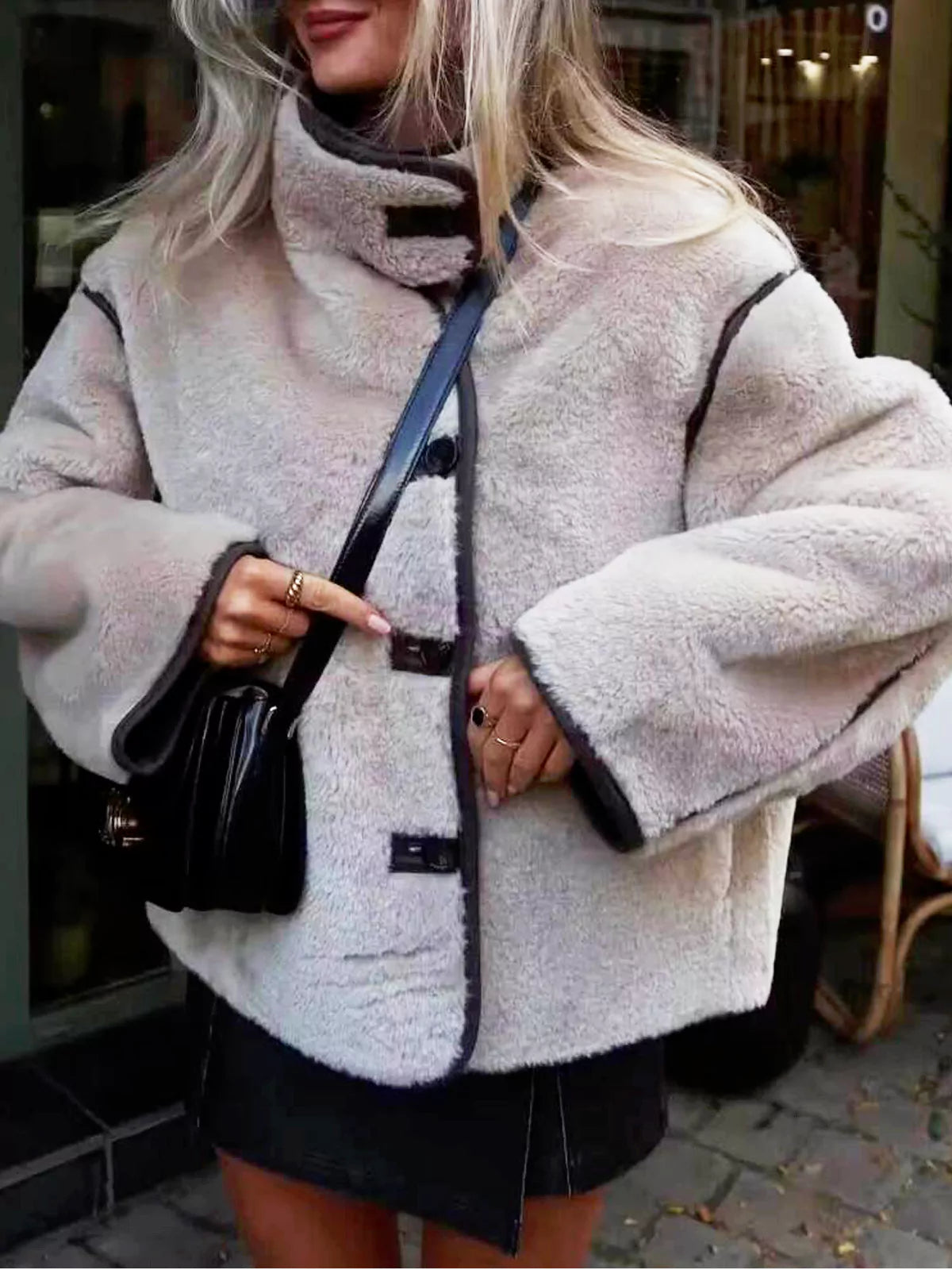 Short Pile Jacket-CALLISTARI