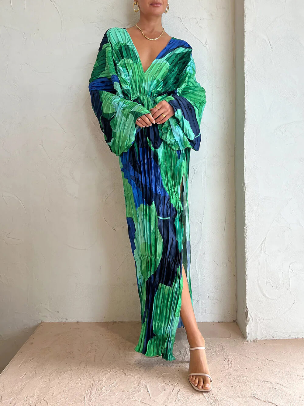 Casual Loose Resort Long Dress-CALLISTARI