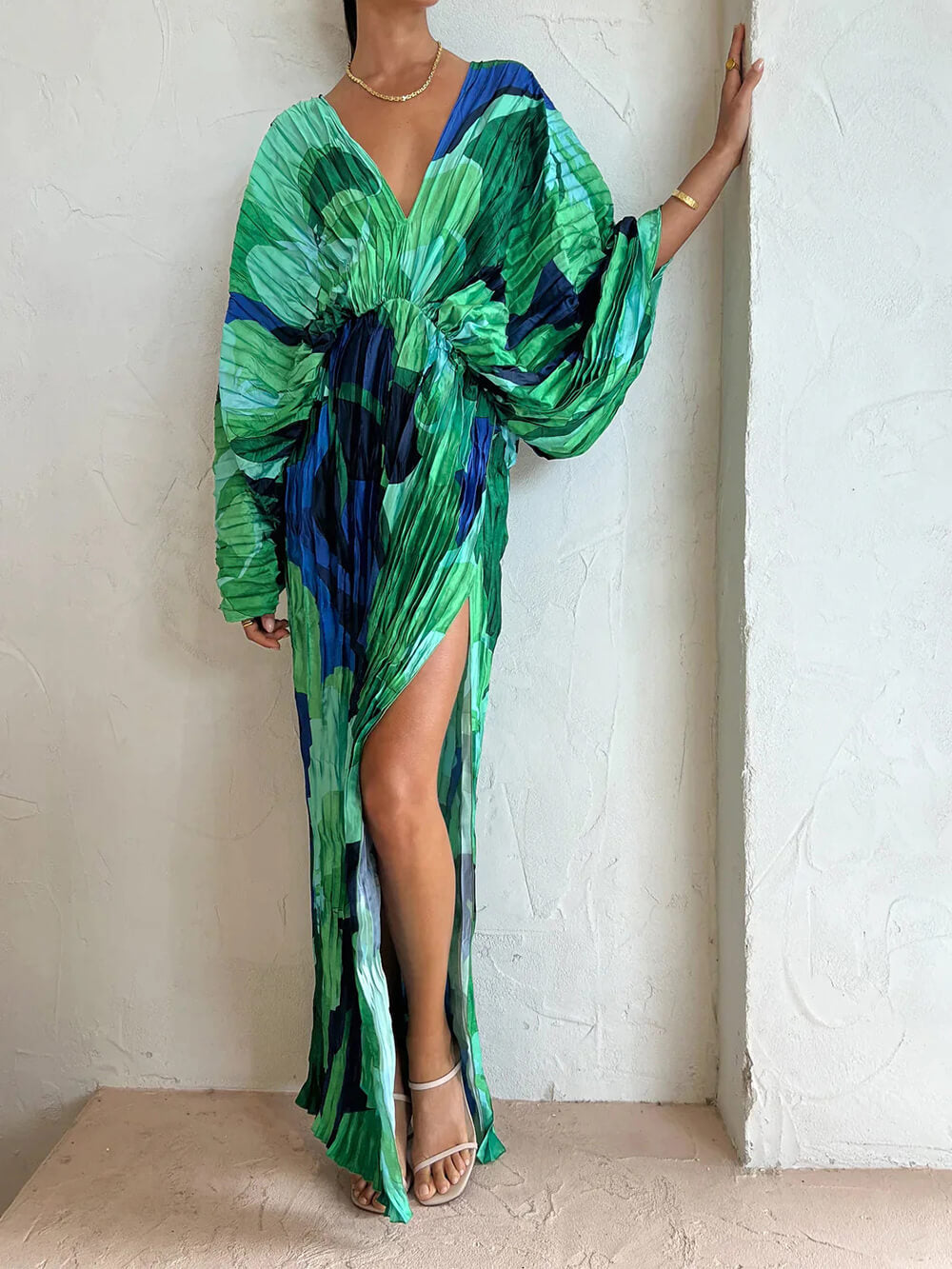 Casual Loose Resort Long Dress-CALLISTARI