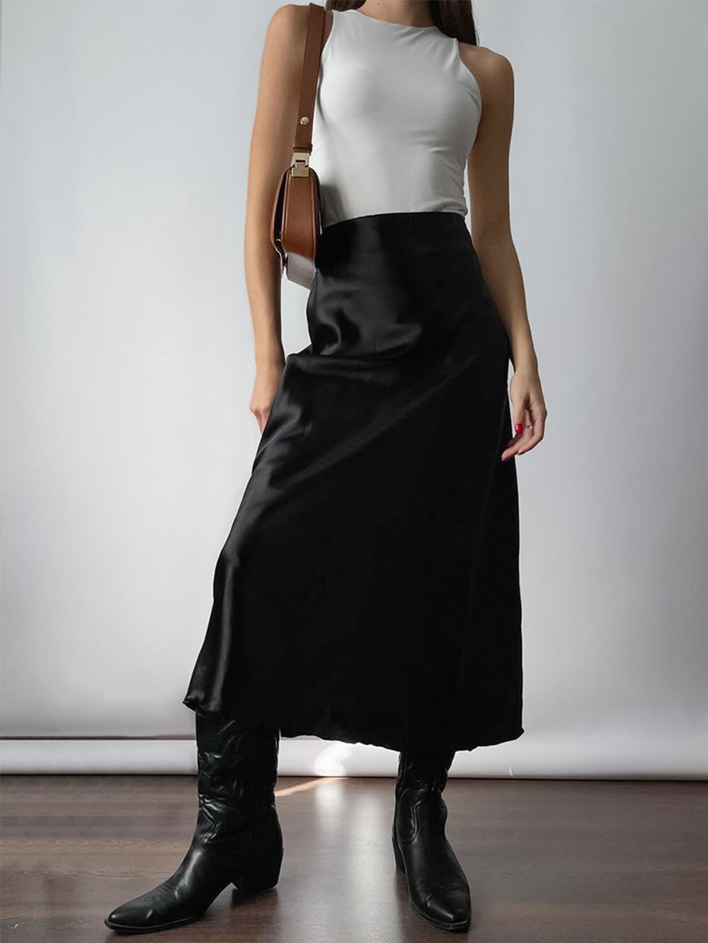 French Style Long Skirt-CALLISTARI