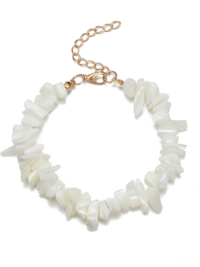 Statement Coral Chip  Bracelet-CALLISTARI