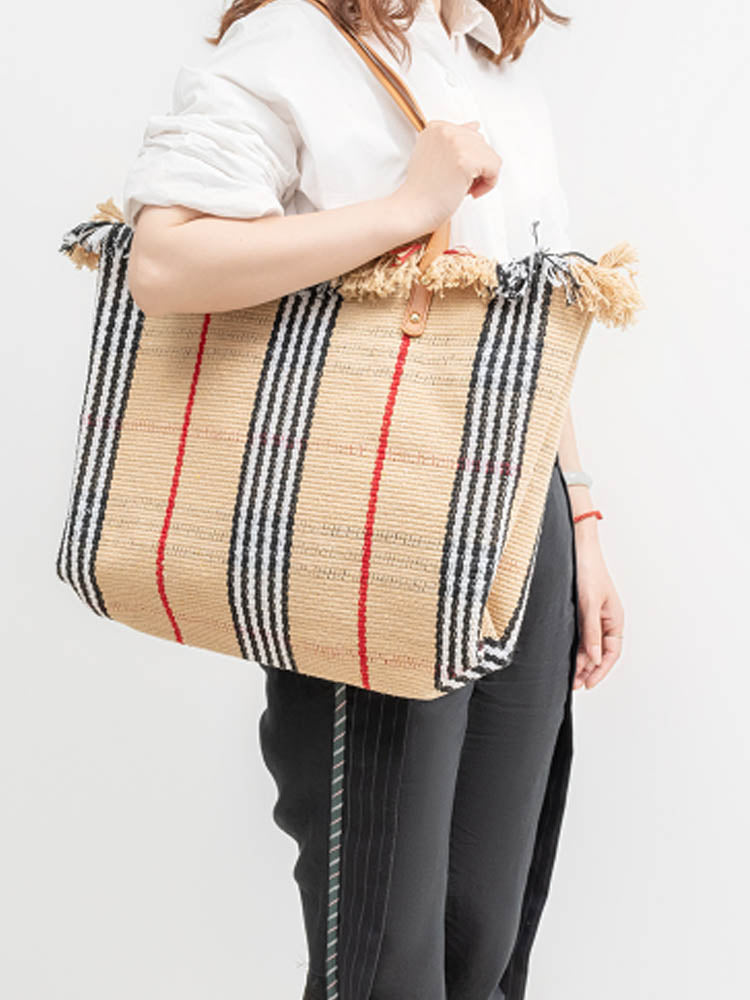 Canvas Tote Shoulder Bag-CALLISTARI