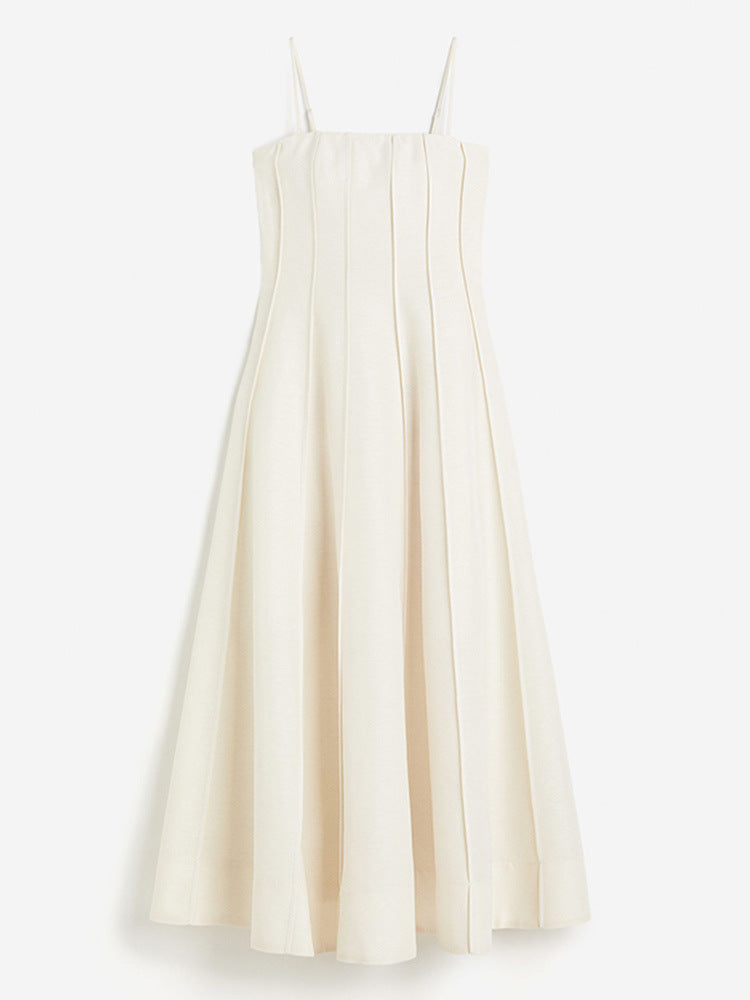 Aria White Bandeau Maxi Dress-CALLISTARI