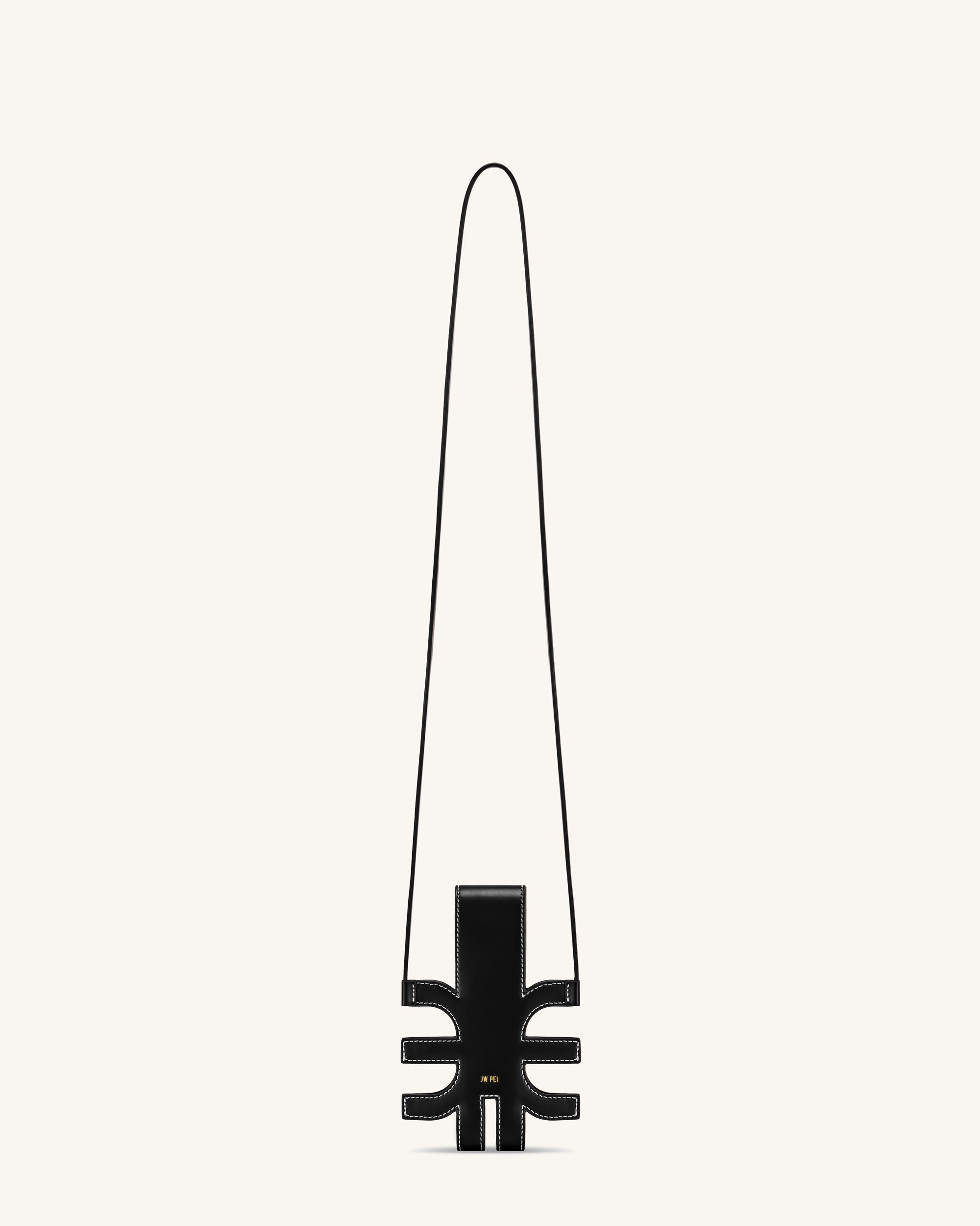FEI Cut-Out Phone Bag - Black-Mesadic