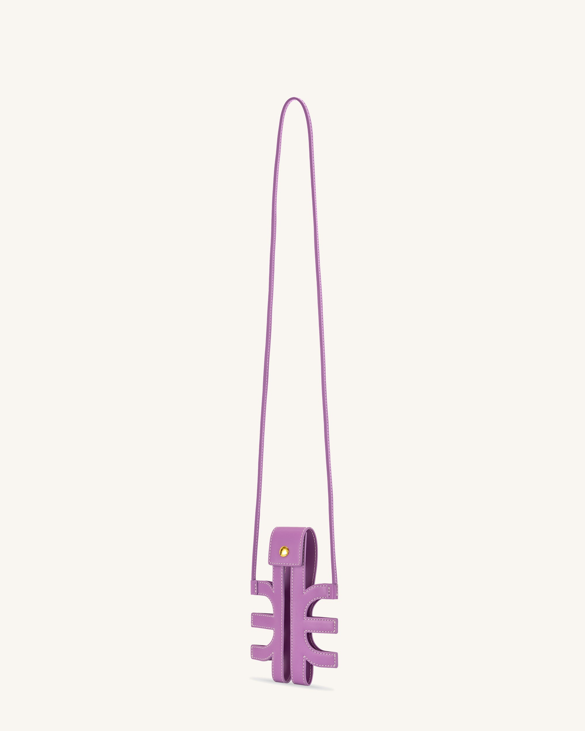 FEI Cut-Out Phone Bag - Lavender Purple-Mesadic