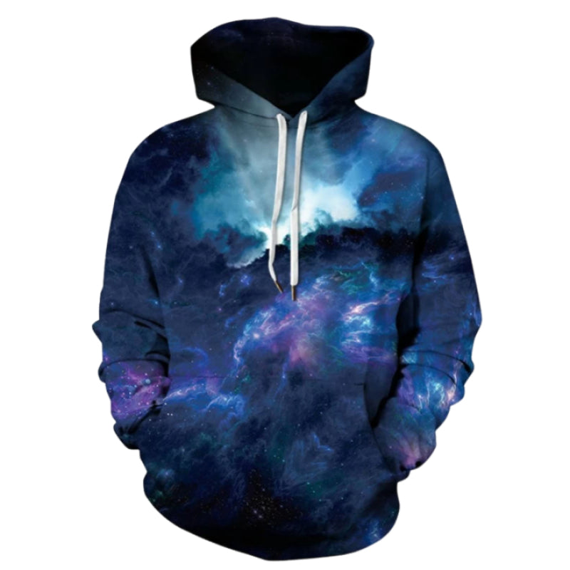 Deep Sky Galaxy 3D Printed Hoodie-CALLISTARI